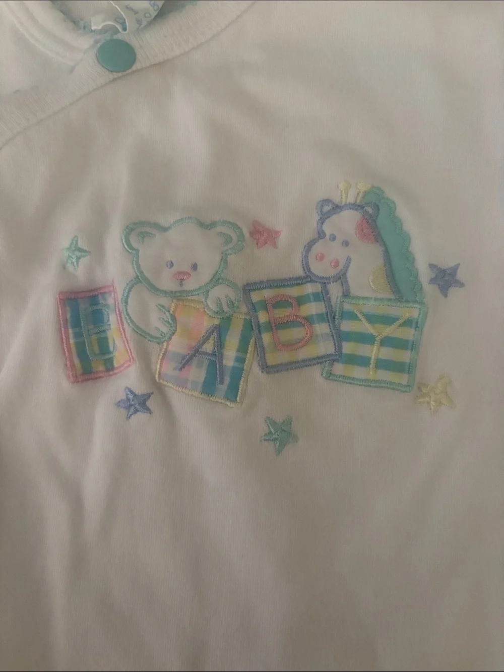Vintage Baby Rageous Top and Hat Set 3-6 mo